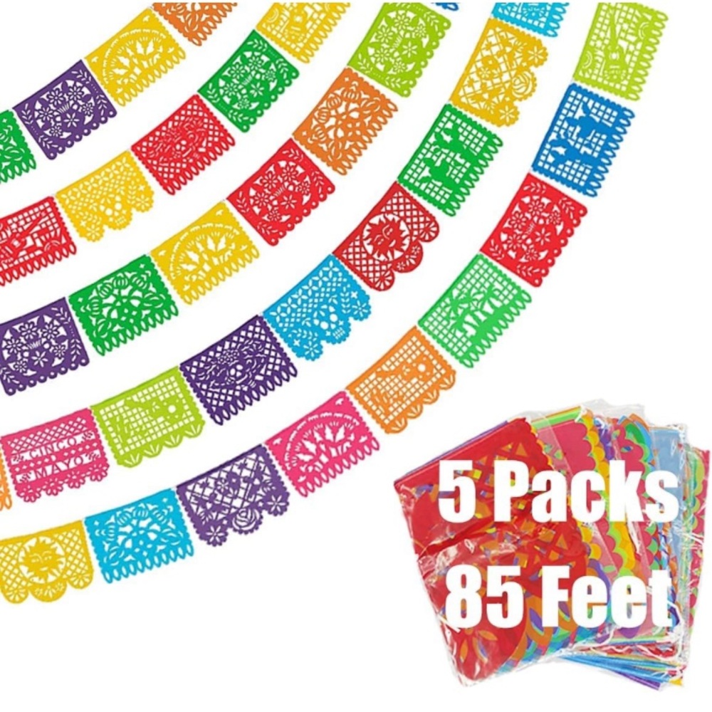 Día de los muertos party banners